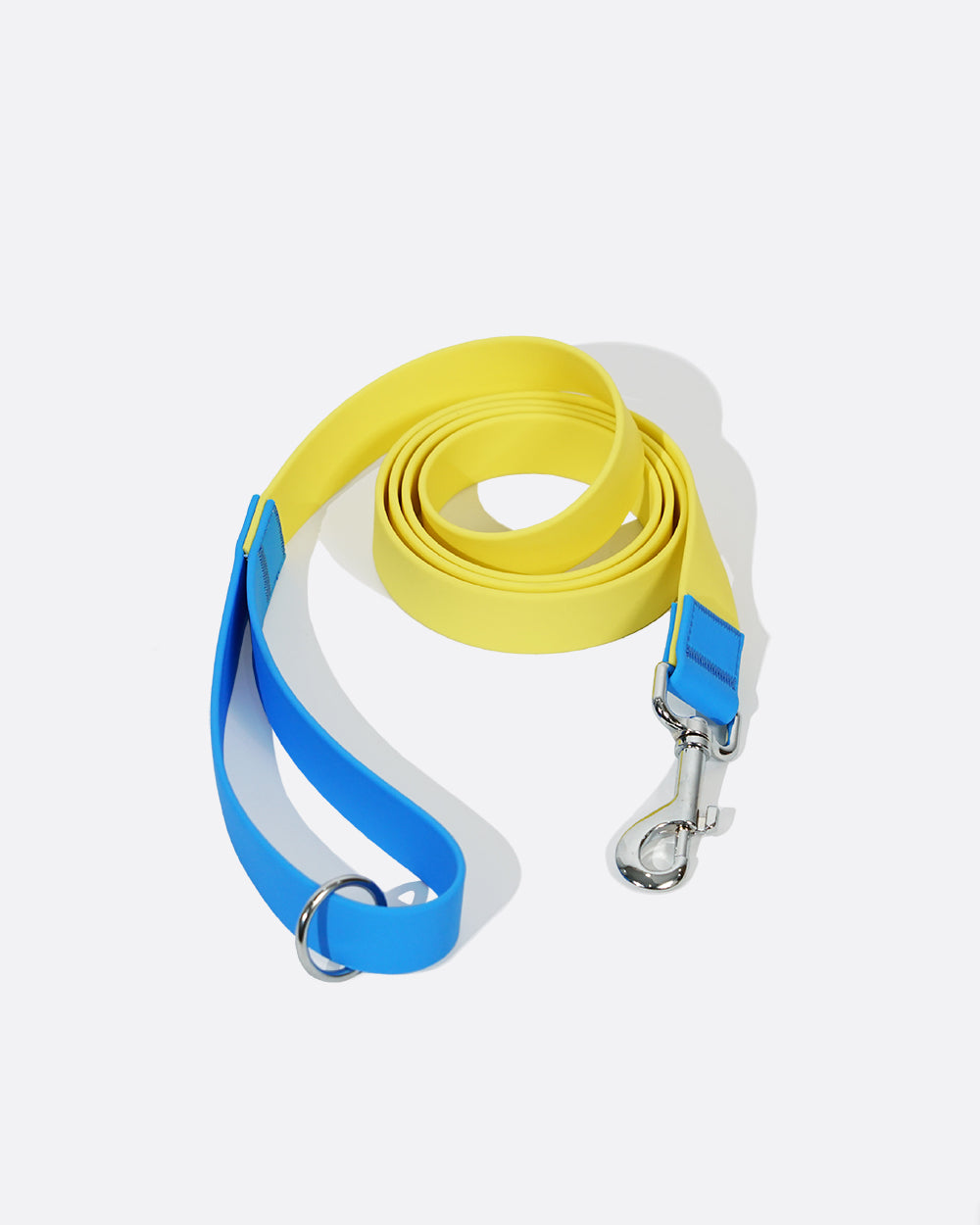 Aqua PVC 防水 Martingale 項圈牽引繩套裝 - Mini Yellow