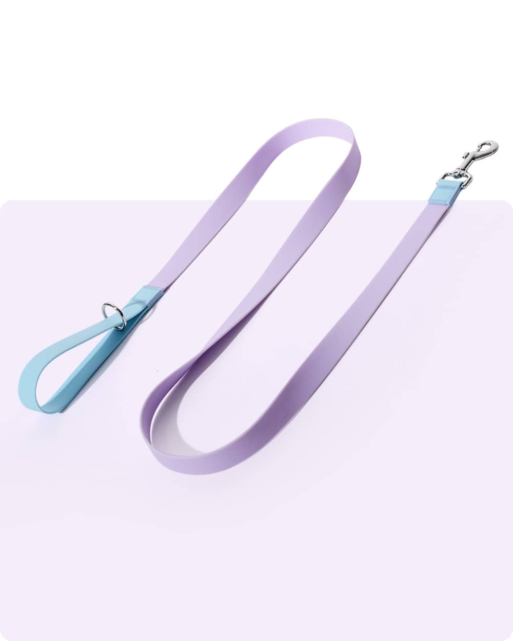 Aqua PVC Waterproof Dog Leash - Lavender Blue