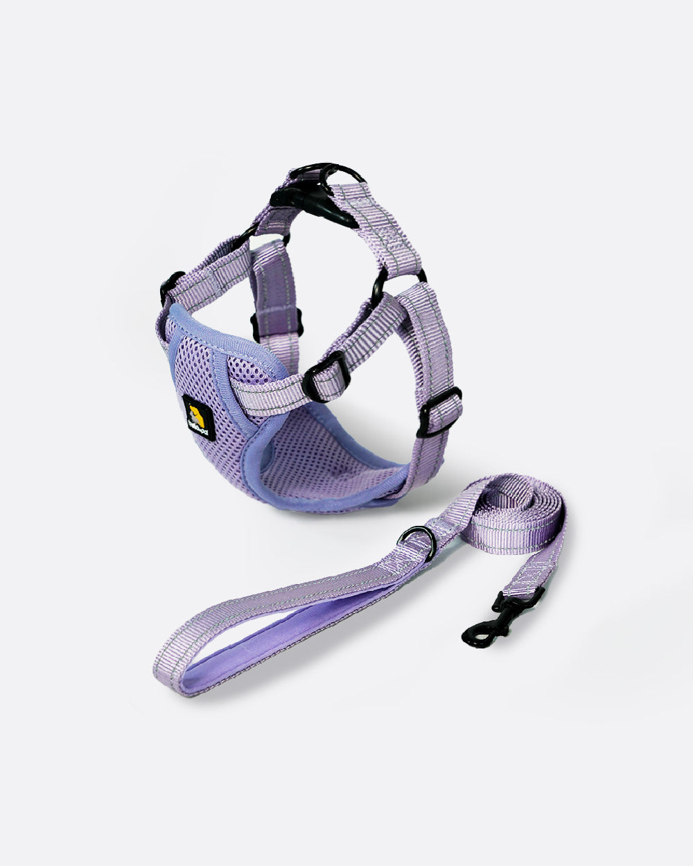 OxyMesh Flexi 踏入式狗胸背帶連牽繩套裝 - 薰衣草紫