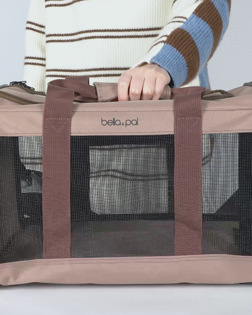 Portable Pet Travel Carrier - Choco Brown