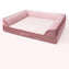 SnugNest Plus Memory Foam Orthopedic Dog Bed - Pink