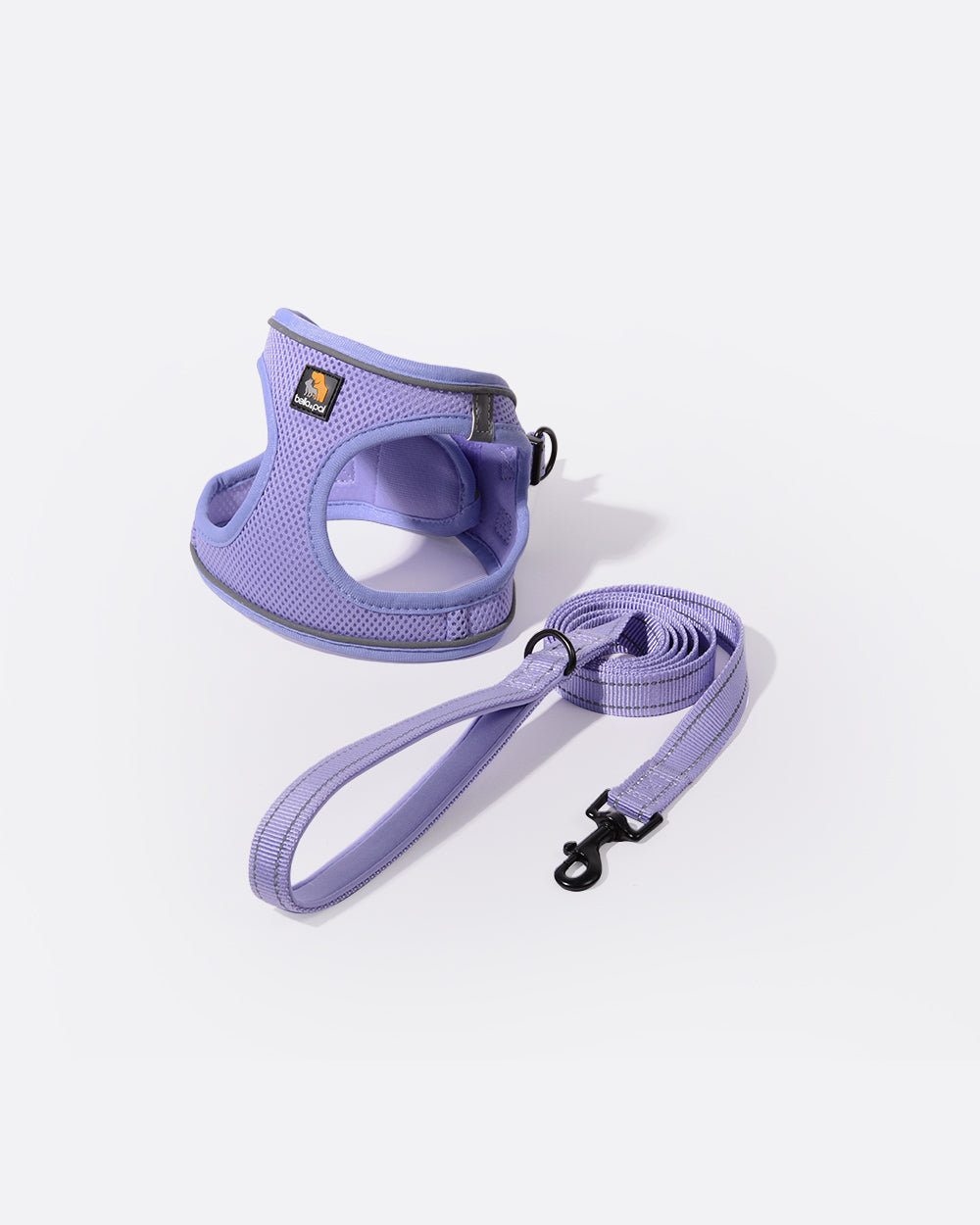 OxyMesh Velcro Step-in Harness and Leash Set - Lavender