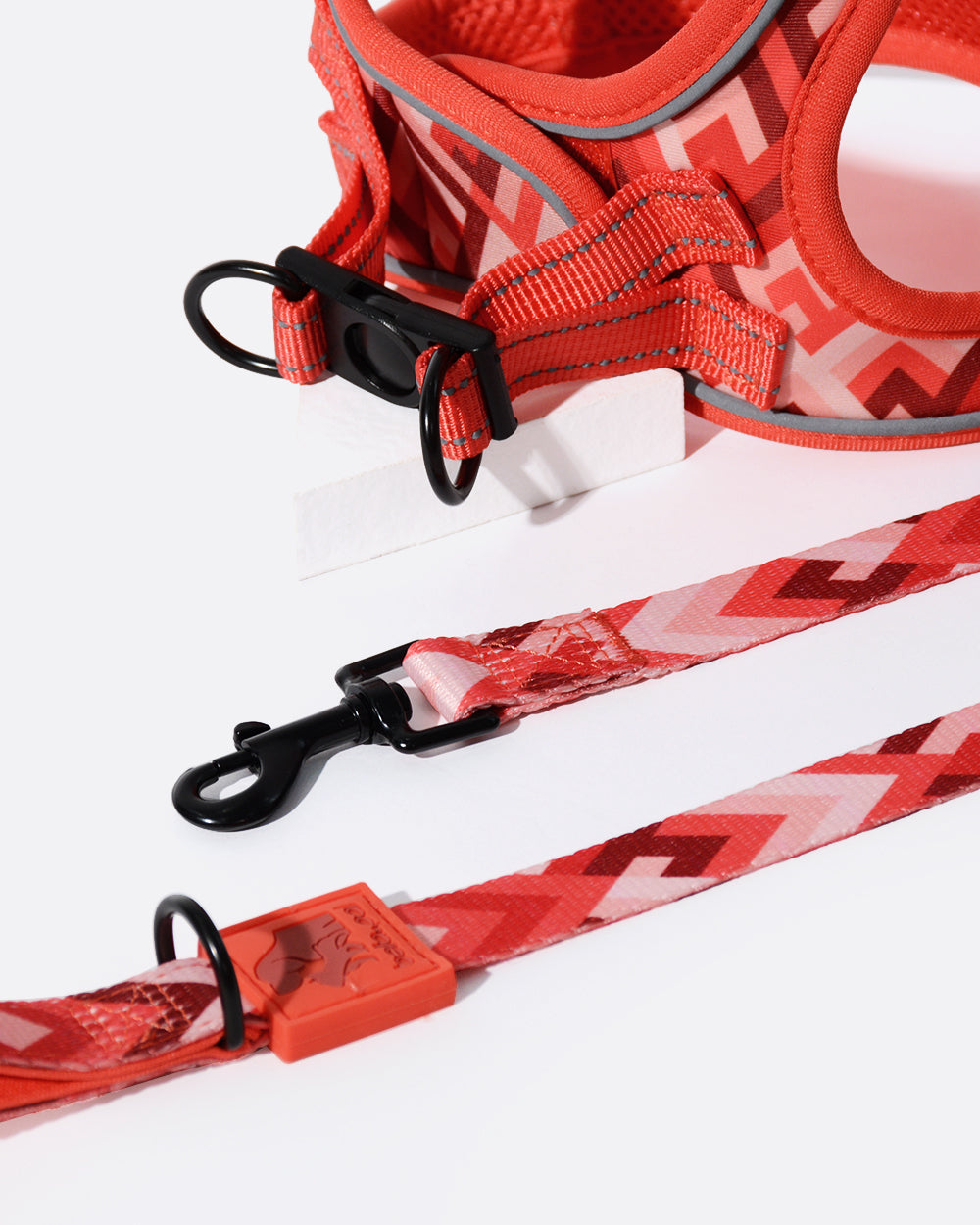 OxyMesh Step-in Harness and Leash Set - Fireflies