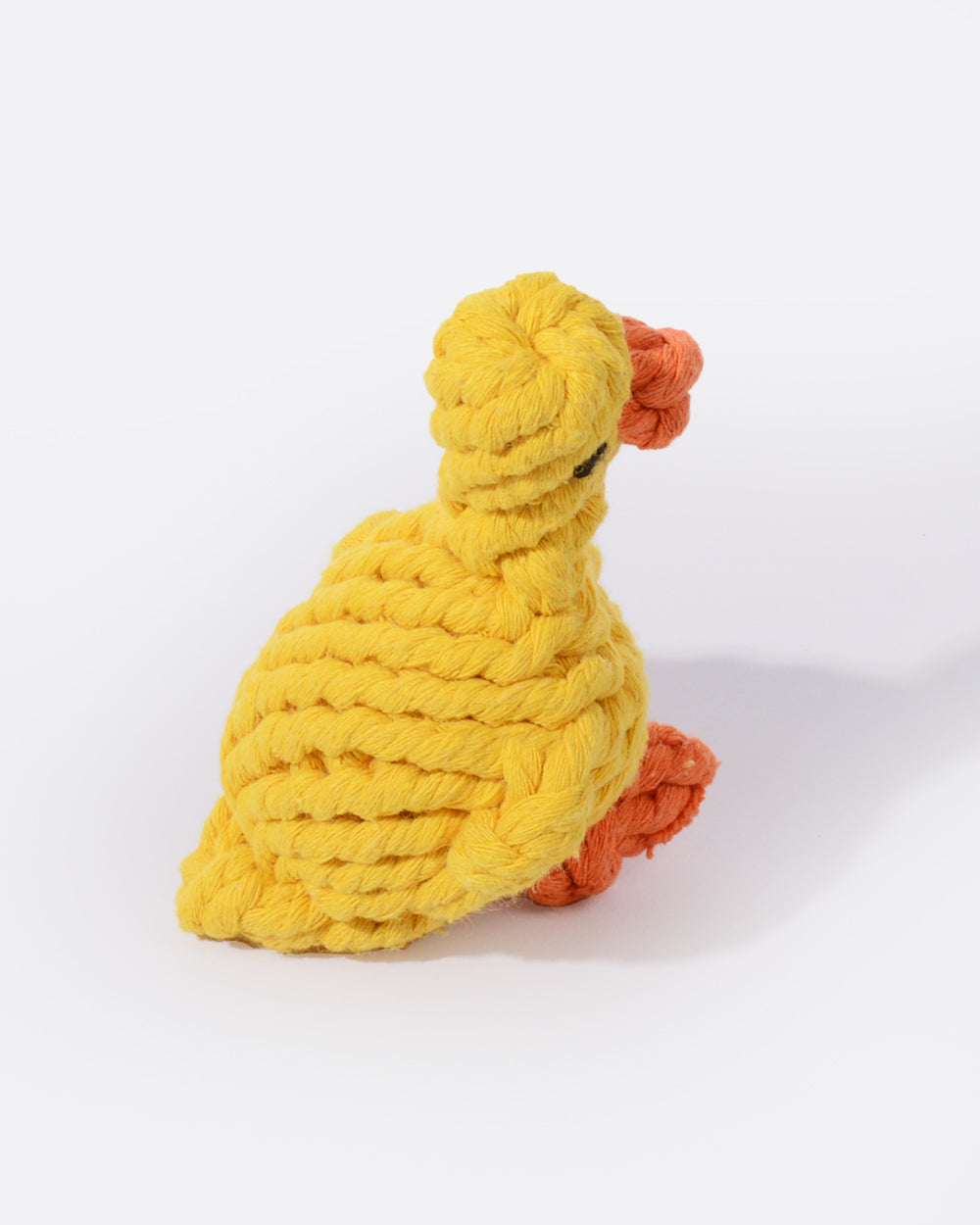 動物設計棉繩狗玩具 - 鴨子