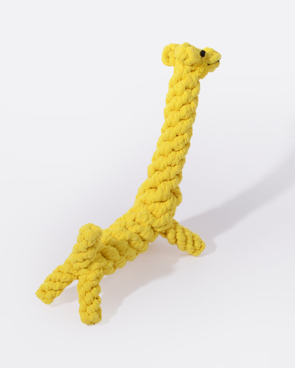 動物設計棉繩狗玩具 - 長頸鹿