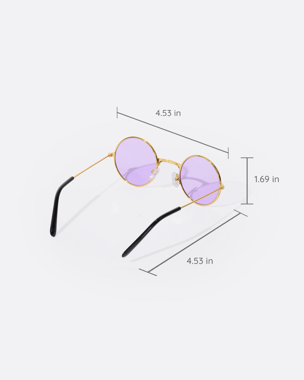 Tinted Lens Dog Glasses - Purple