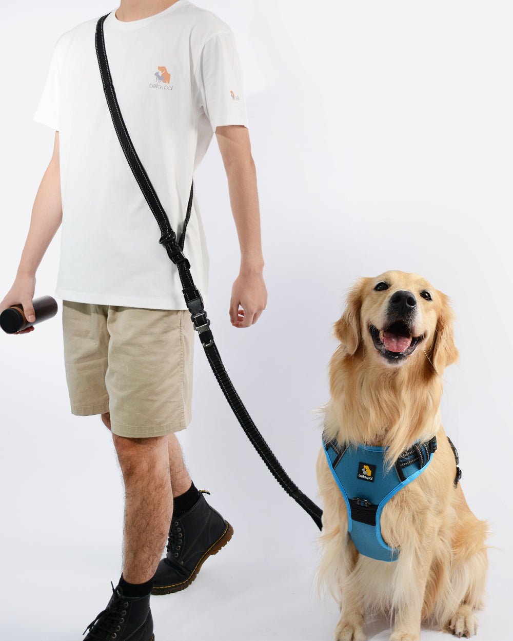 Smart Pro Harness and Hands-Free Leash Set - Yale Blue