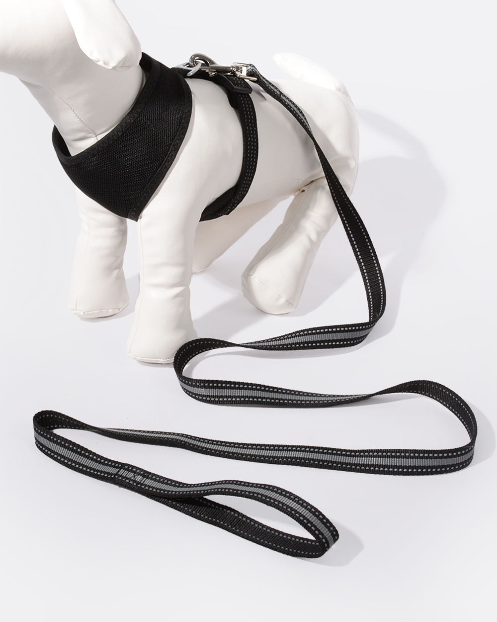 Simply Soft Harness and Leash Set - Classic Black