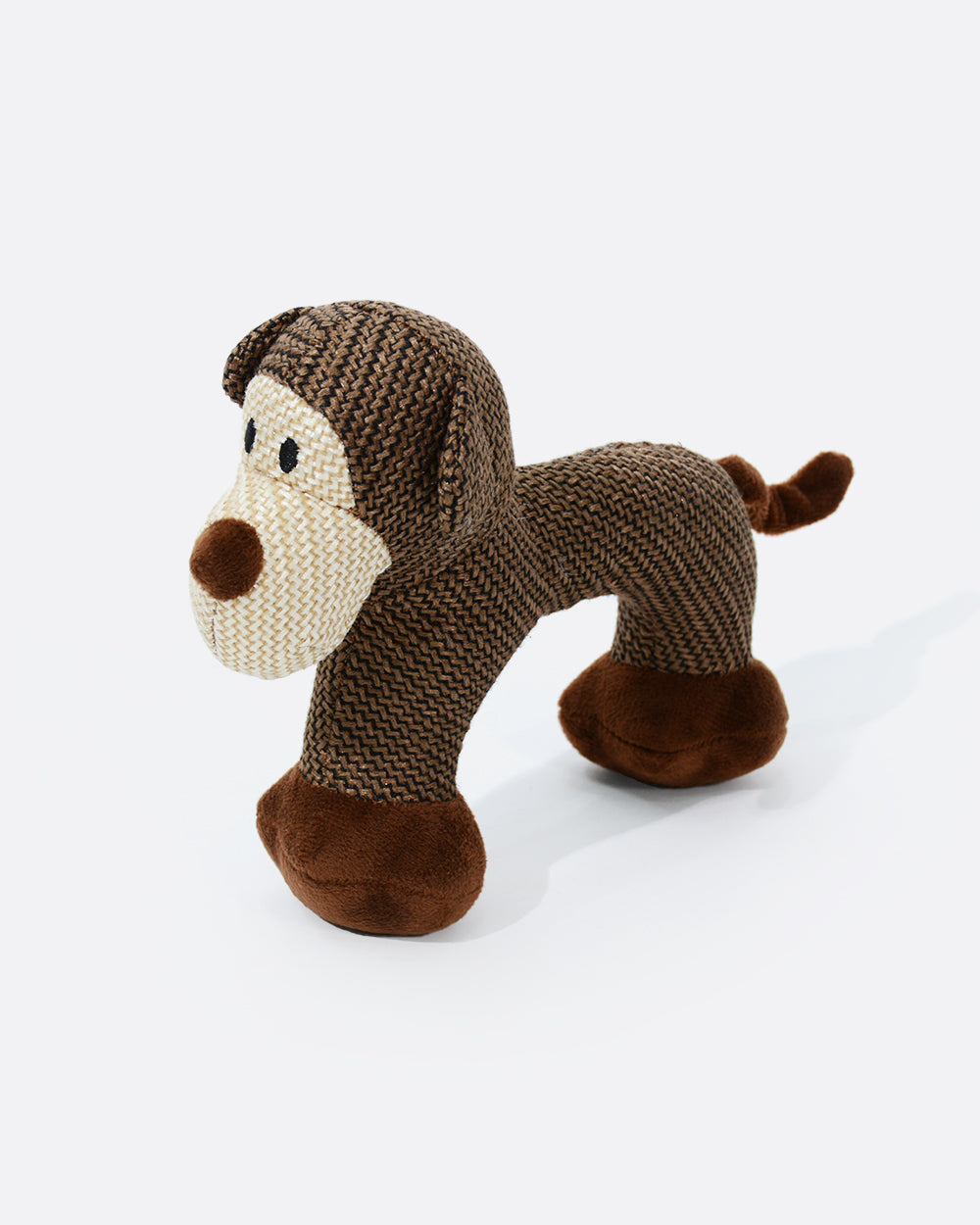 Plush Squeaky Dog Toy - Monkey