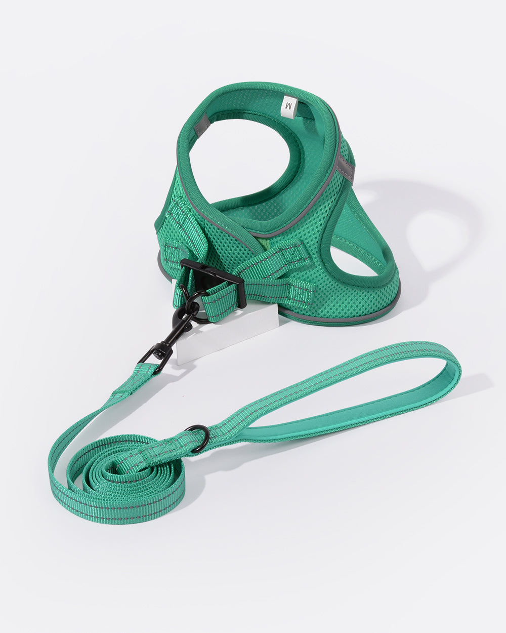 OxyMesh Step-in Harness Walking Set- Emerald